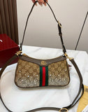 Gucci Ophidia Crystals Shoulder Bag 25cm
