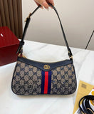 Gucci Ophidia Crystals Shoulder Bag 25cm