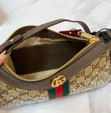 Gucci Ophidia Crystals Shoulder Bag 25cm