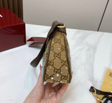 Gucci Ophidia Crystals Shoulder Bag 25cm