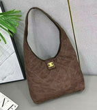 Vintage Hobo Suede Leather Bag