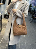 Vintage Hobo Suede Leather Bag