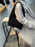 Vintage Hobo Suede Leather Bag