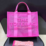 Appliqued Mesh Tote Bag By Marc Jacobs
