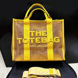 Appliqued Mesh Tote Bag By Marc Jacobs