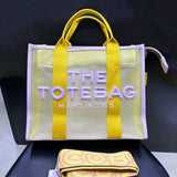 Appliqued Mesh Tote Bag By Marc Jacobs