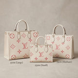 OTG Monogram Epreinte Leather Bag By LV