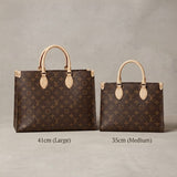 OTG Monogram Epreinte Leather Bag By LV