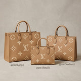 OTG Monogram Epreinte Leather Bag By LV