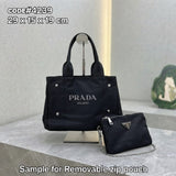 PRDA Nappa Nylon Bag