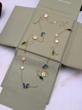VCA Lucky Spring Butterfly Long Necklace
