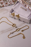 Interlocking CD Logo Jewellery Set