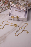 Interlocking CD Logo Jewellery Set