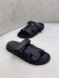 H Leather Sandals For Men