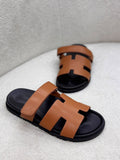 H Leather Sandals For Men