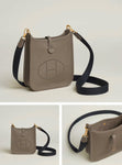 H Evelyne Clemence Leather Bag