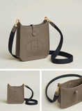 H Evelyne Clemence Leather Bag