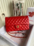CH Quilted Jumbo Double Flap Bag