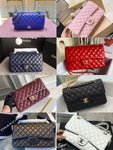 CH Quilted Jumbo Double Flap Bag