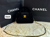 CH Kelly Mini Shopping Bag Velvet Fabric