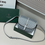 Goyardine Belvedere Messenger Bag