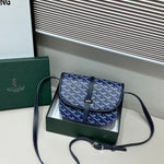 Goyardine Belvedere Messenger Bag