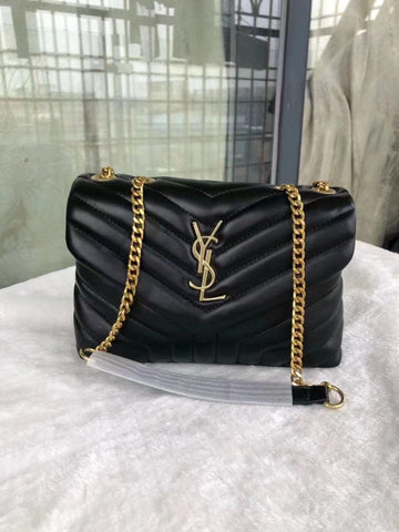𝐒𝐍𝐓 𝐋𝐀𝐑𝐍𝐓 Quilted Monogram Shoulder Bag 30 cm