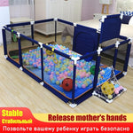 Baby Playpen Indoor Outdoor for Kids, Toddlers, Infant (Not Includes Balls) '' - Saadstore