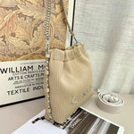 Chanel bucket shoulder bag 28cm
