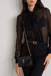 Ladies  Chain hand bag in Leather