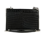 𝐒𝐍𝐓 𝐋𝐀𝐑𝐍𝐓 Calfskin Crocodile Embossed 23 CM