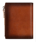 Men's Genuine Leather Wallet RFID Blocking Wallet - Saadstore