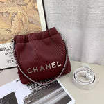 Chanel bucket shoulder bag 28cm