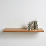 Wall Shelf Brown - Space-Saving Storage Without Stand