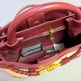 Bottega Veneta Andiamo Tote Bag In Rafiia & Leather - Saadstore