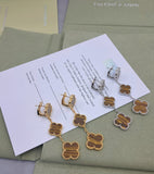 VCA Alhambra Earrings 3 Motifs - Saadstore