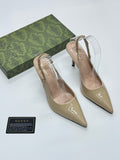 Signoria Slingback Pumps By Gucci - Saadstore