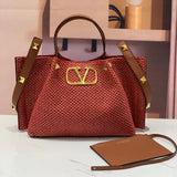 Valentino Women's Woven One Tote 38cm - Saadstore