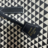 PRDA Logo Leather Tote Bag - Saadstore