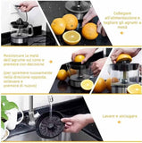 Citrus Juicer Extractor, Compact Juicer for Healthy Juice, Oranges, Lemons, Limes, Grapefruit with Easy Pour Spout, Large Capacity 0.7L Easy - Clean - Saadstore