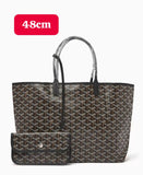 𝐆 Coated Canvas Tote bag - Saadstore