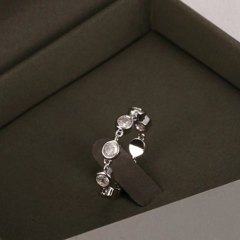 D - Vibes Diamond Gold Ring - Saadstore