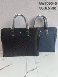 Montblanc Business Briefcase Handbag - Saadstore