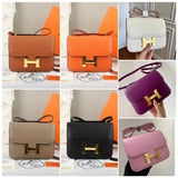 H Constance Leather Bag - Saadstore