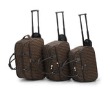 Travel Trolley Luggage Bag With Wheels - Saadstore