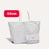 𝐆 Coated Canvas Tote bag - Saadstore