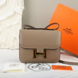 H Constance Leather Bag - Saadstore