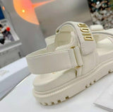 𝐂.𝐃 Dioract Lambskin Sandals - Saadstore