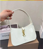 Le5a7 YSL Kelly Shiny Leather Bag - Saadstore