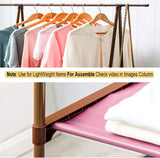 Furn Aspire Coat Jacket Hat Hanger Mobile Multi Function Stand Organizer De Clutter Your Doors, Wash Rooms or Re Wearable Clothes - Saadstore